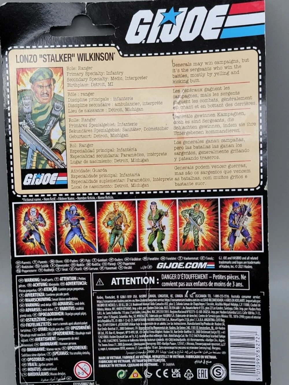 G.I. Joe Retro Collection Lonzo 